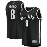 Fanatics - Cam Thomas Brooklyn Nets 2021 NBA Draft First Round Pick Fast Break Replica Jersey Black - Icon Edition