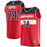 Fanatics - Corey Kispert Washington Wizards Youth Fast Break Replica Jersey Red - Icon Edition