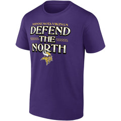 Minnesota Vikings Hometown Collection 1st Down T-Shirt Purple - Fanatics