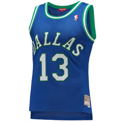 Mitchell & Ness - Steve Nash Dallas Mavericks Women's 1998/99 Hardwood Classics Swingman Jersey - Blue