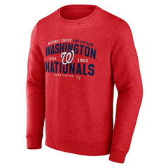 Washington Nationals Fanatics Classic Move Pullover Sweatshirt On Sale