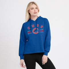 Chicago Cubs Fanatics Women's Perfect Play Raglan Pullover Hoodie Near Me