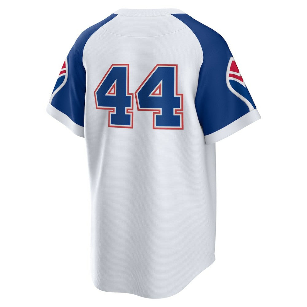 Hank Aaron Atlanta Braves Nike Home Cooperstown Collection Player Jersey - White | MLB Jerseys