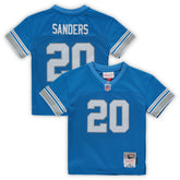 Barry Sanders Detroit Lions Male Preschool 1996 Retired Legacy Jersey Blue - Mitchell & Ness