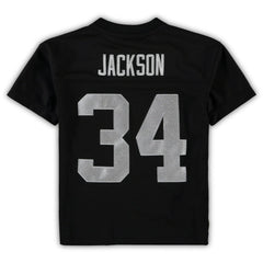 Bo Jackson Las Vegas Raiders Preschool 1988 Retired Player Legacy Jersey Black - Mitchell & Ness