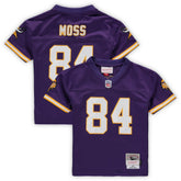 Randy Moss Minnesota Vikings Male Preschool 1998 Retired Legacy Jersey Purple - Mitchell & Ness