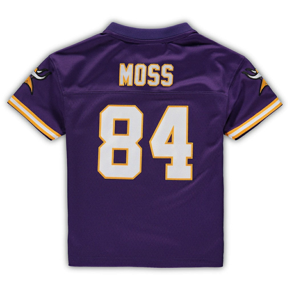 Randy Moss Minnesota Vikings Male Preschool 1998 Retired Legacy Jersey - Purple for sale | NFL Jerseys
