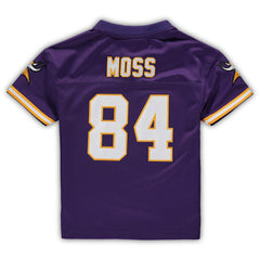 Randy Moss Minnesota Vikings Male Preschool 1998 Retired Legacy Jersey Purple - Mitchell & Ness