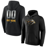 Nashville Predators - Personalized Midnight Mascot Logo Pullover Hoodie Black
