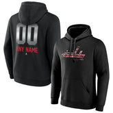 Washington Capitals Personalized Midnight Mascot Logo Pullover Hoodie Black