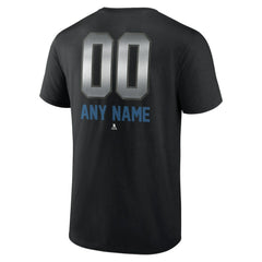 Colorado Avalanche - Personalized Midnight Mascot Logo T-Shirt Black