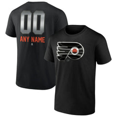 Philadelphia Flyers - Personalized Midnight Mascot Logo T-Shirt Black