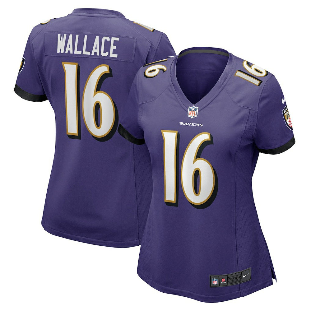 Tylan Wallace Baltimore Ravens Women's Game Jersey Purple - Nike