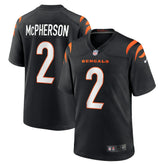 Evan McPherson Cincinnati Bengals Game Jersey Black - Nike