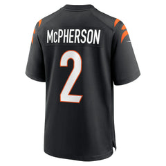 Evan McPherson Cincinnati Bengals Game Jersey Black - Nike