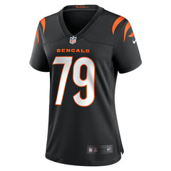 Jackson Carman Cincinnati Bengals Women's Game Jersey Black - Nike