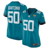 Shaquille Quarterman Jacksonville Jaguars Women's Game Jersey Teal - Nike