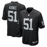 Malcolm Koonce Las Vegas Raiders Game Jersey Black - Nike