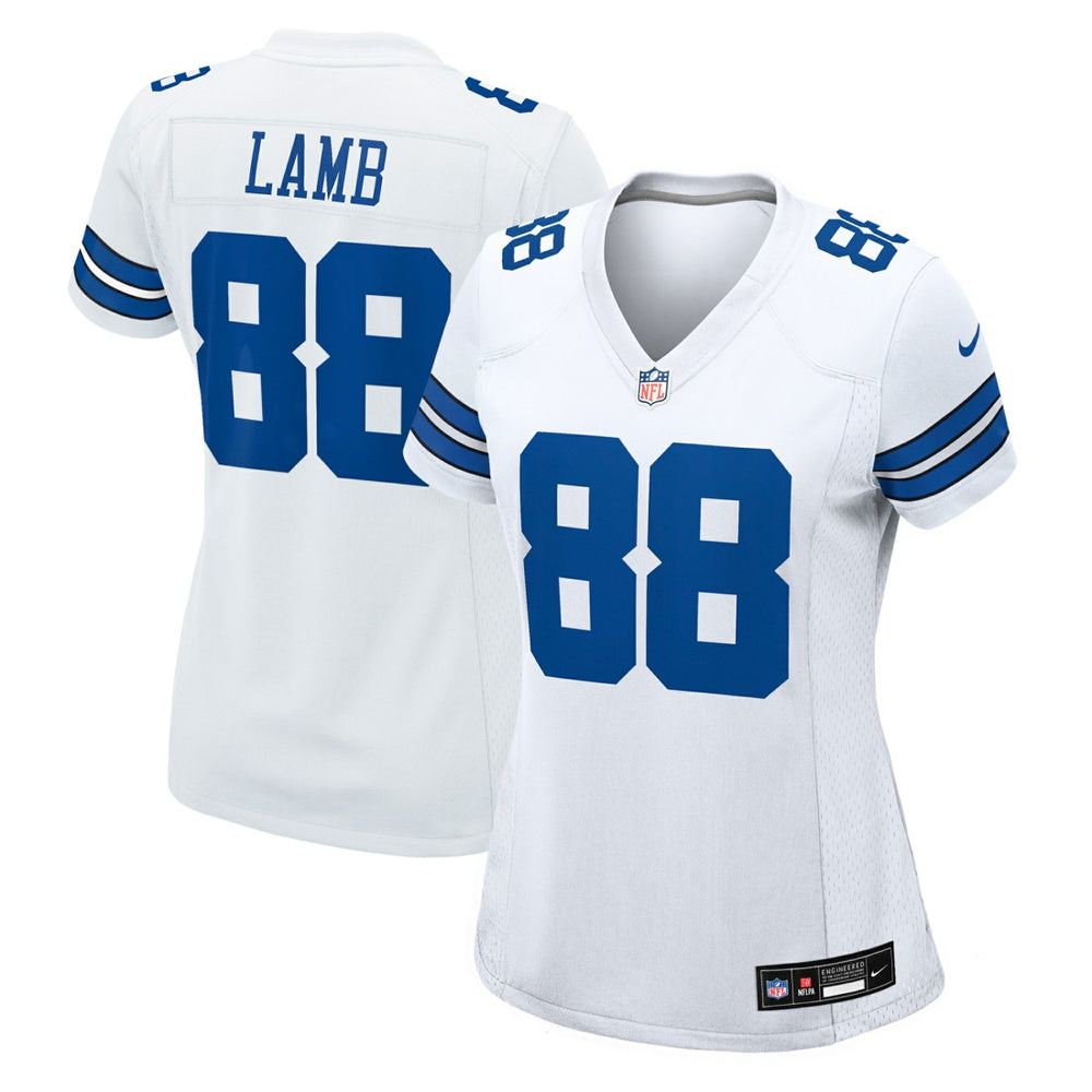CeeDee Lamb Dallas Cowboys Women's Game Jersey White - Nike