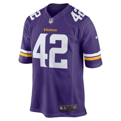 Andrew DePaola Minnesota Vikings Game Jersey Purple - Nike