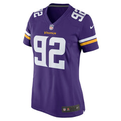 James Lynch Minnesota Vikings Women's Game Player Jersey Purple - Nike