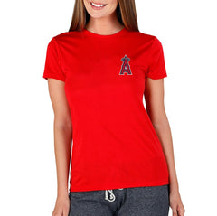 Los Angeles Angels Concepts Sport Women's Marathon Knit Top Clearance