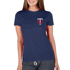 Minnesota Twins Concepts Sport Women's Marathon Knit Top Clearance