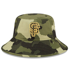 San Francisco Giants New Era 2022 Armed Forces Day Bucket Hat On Sale