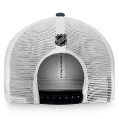 Vegas Golden Knights Fanatics Authentic Pro Rink Trucker Snapback Hat Charcoal/White