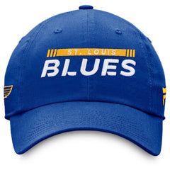 St. Louis Blues - Fanatics Authentic Pro Rink Adjustable Hat Blue