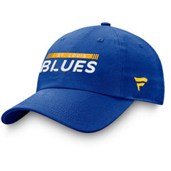 St. Louis Blues - Fanatics Authentic Pro Rink Adjustable Hat Blue