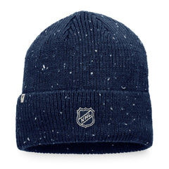 Seattle Kraken Fanatics Authentic Pro Rink Pinnacle Cuffed Knit Hat Deep Sea Blue