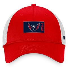 Washington Capitals Fanatics Authentic Pro Rink Trucker Snapback Hat Red/White