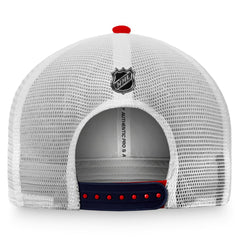 Washington Capitals Fanatics Authentic Pro Rink Trucker Snapback Hat Red/White