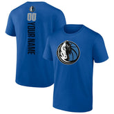 NBA - Dallas Mavericks Personalized Playmaker Team T-Shirt - Blue