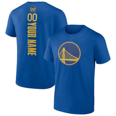 NBA - Golden State Warriors Personalized Playmaker Team T-Shirt - Royal