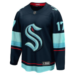 Jaden Schwartz Seattle Kraken Fanatics Home Breakaway Player Jersey Navy