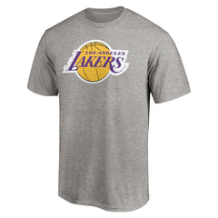 NBA - LeBron James Los Angeles Lakers #6 Playmaker Name & Number T-Shirt - Heathered Gray
