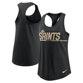 New Orleans Saints Women's Team Name City Tri-Blend Racerback Tank Top - Nike