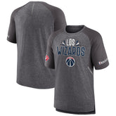 Fanatics - Washington Wizards 2022 Noches Ene-Be-A Core Shooting Raglan T-Shirt - Heathered Gray