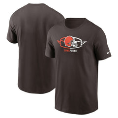 Cleveland Browns Essential Local Phrase T-Shirt Brown - Nike