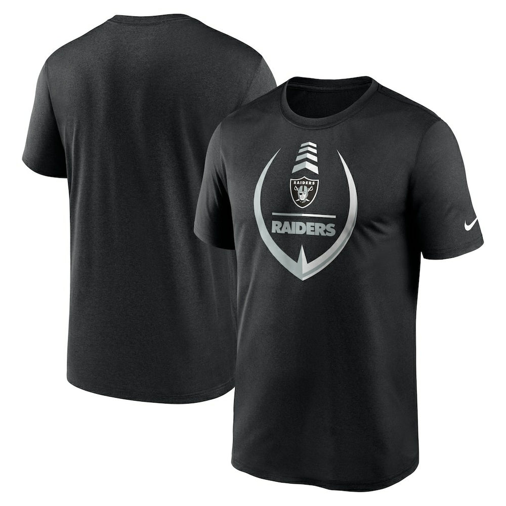 Las Vegas Raiders Icon Legend Performance T-Shirt Black - Nike