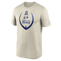 Los Angeles Rams Icon Legend Performance T-Shirt Bone - Nike