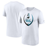 Carolina Panthers Icon Legend Performance T-Shirt White - Nike