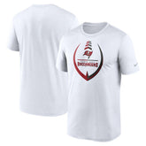 Tampa Bay Buccaneers Icon Legend Performance T-Shirt White - Nike