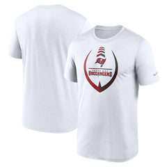 Tampa Bay Buccaneers Icon Legend Performance T-Shirt White - Nike