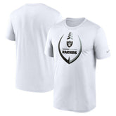 Las Vegas Raiders Icon Legend Performance T-Shirt White - Nike