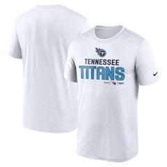 Tennessee Titans Legend Community Performance T-Shirt White - Nike