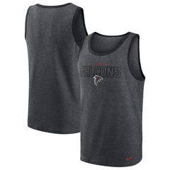 Atlanta Falcons Tri-Blend Tank Top Heathered Charcoal - Nike