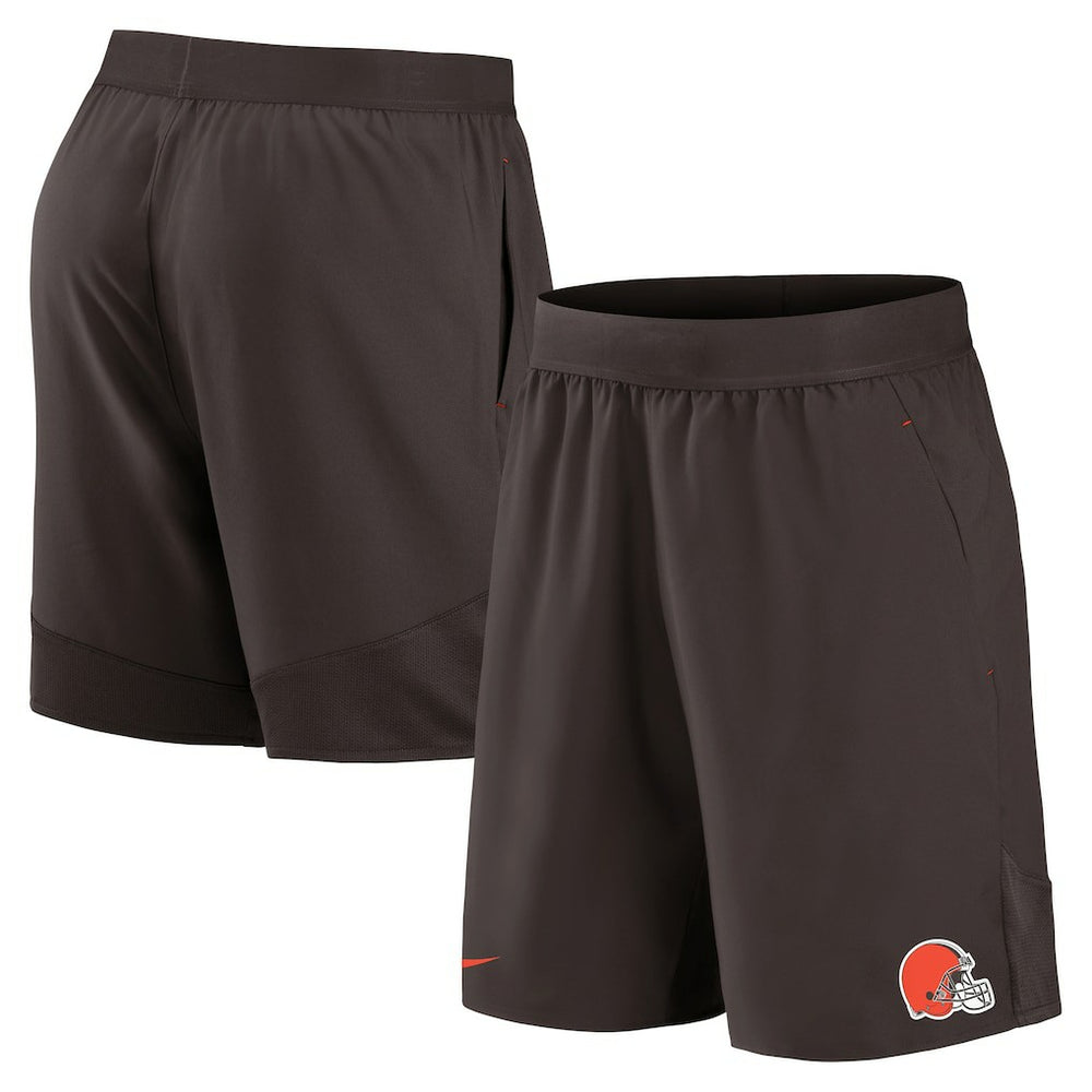 Cleveland Browns Stretch Woven Shorts Brown - Nike